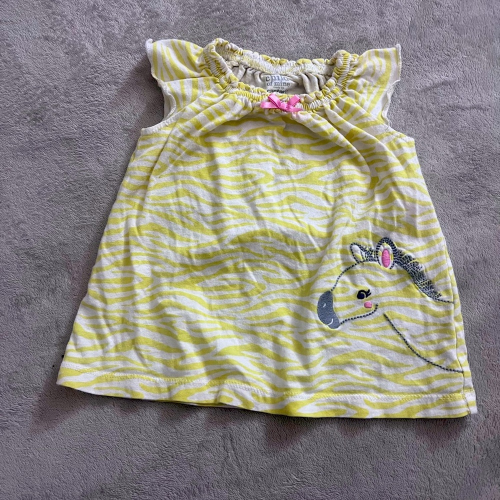 Child of mine baby girls dress/top